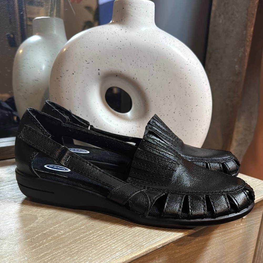 Dr. Scholl's Black Fringe Women's Loafers